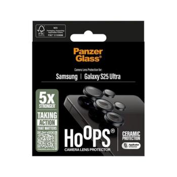 PANZERGLASS HOOPS CERAMIC kameravédő üveg (9H + segédkeret) ÁTLÁTSZÓ Samsung Galaxy S25 Ultra (SM-S938) kép