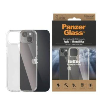 PanzerGlass keménytok iPhone 14 Plus / 15 Plus 6.7&quot; antibakteriális ütésálló tok átlátszó kép