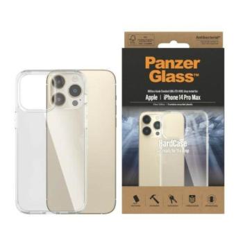 PanzerGlass keménytok iPhone 14 Pro Max 6,7&quot; antibakteriális ütésálló átlátszó tok kép