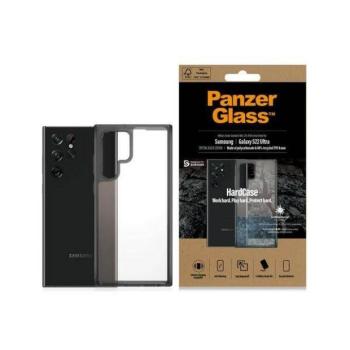 PanzerGlass keménytok Samsung S22 Ultra G908 antibakteriális ütésálló átlátszó tok kép