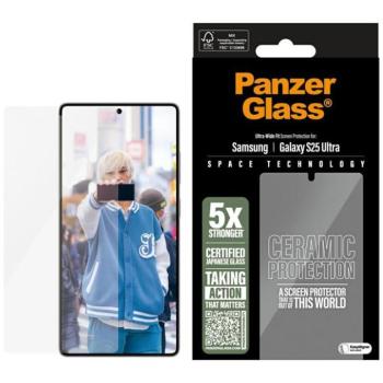 PanzerGlass kerámia üveg kijelzővédő Samsung Galaxy S25 Ultra kép