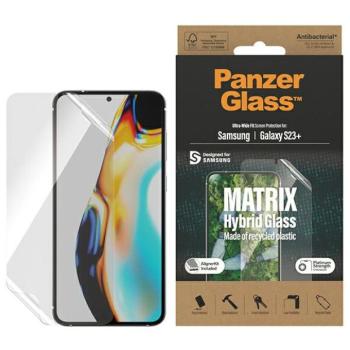 PanzerGlass Matrix Samsung Samsung Galaxy S23+ S916 képernyővédelem 7319 pozícionálóval fólia kép