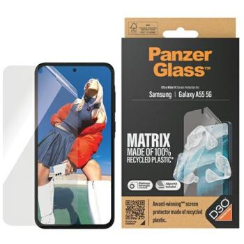 PanzerGlass Matrix Ultra-Wide Fit üvegfólia Samsung Galaxy A55 5G kép