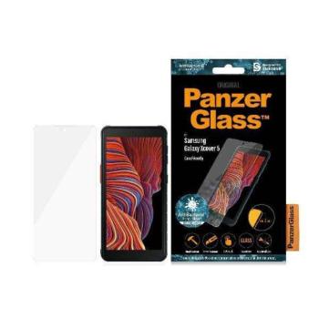 PanzerGlass Pro E2E Regular Samsung Galaxy Xcover 5 G525 antibakteriális tokbarát fekete képernyővédő fólia kép