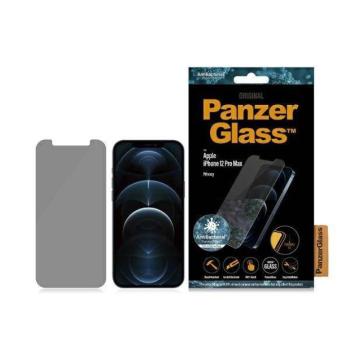 PanzerGlass Standard Super+ iPhone 12 Pro Max Privacy antibakteriális képernyővédő fólia kép