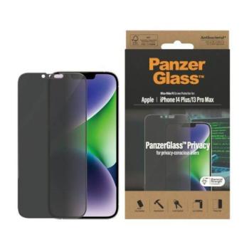 PanzerGlass Ultra-Wide Fit iPhone 14 Plus / 13 Pro Max 6,7&quot; Privacy Screen Protection antibakteriális képernyővédő fólia kép