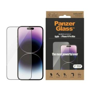 PanzerGlass Ultra-Wide Fit iPhone 14 Pro Max 6,7&quot; antibakteriális képernyővédő fólia kép