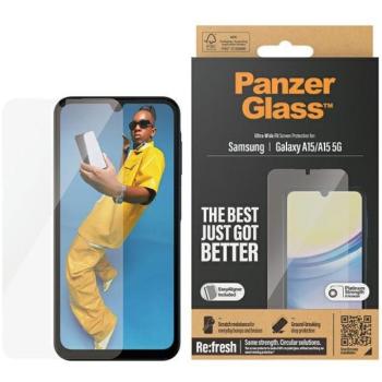PanzerGlass Ultra-Wide Fit Samsung Galaxy A15 / A15 5G fólia kép