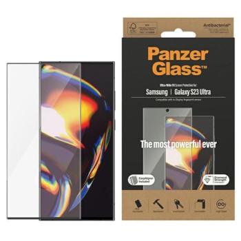 PanzerGlass Ultra-Wide Fit Samsung Samsung Galaxy S23 UltraS918 képernyővédelem 7317 applikátorral fólia kép
