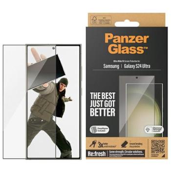 PanzerGlass Ultra-Wide Fit üvegfólia felhelyezést segítő applikátorral Samsung Galaxy S24 Ultra kép