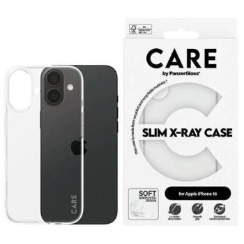 PanzerGlass X-Ray Soft Basic tok iPhone 16 - átlátszó kép