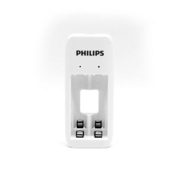 Philips kétcsatornás akkumulátortöltő nikkel-fémhidrid (NiMH) újratölthető elemekhez + 2xAAA 7000mAh kép