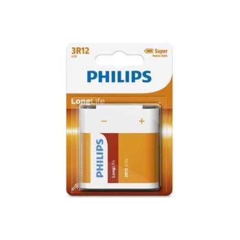 Philips Longlife elem 3R12 4,5V kép