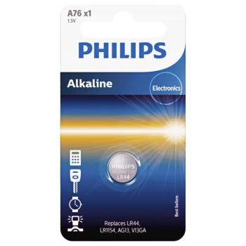Philips Minicells alkáli elem LR44/LR1154 - 1db kép