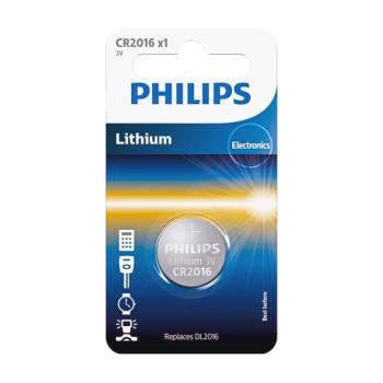 Philips Minicells lítium elem CR2016 - 1db kép