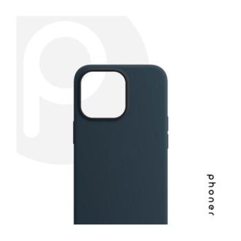 Phoner Apple iPhone 14 Plus szilikon tok, kék kép