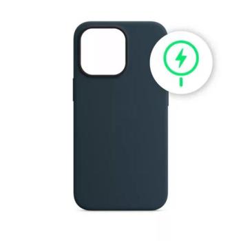 Phoner Apple iPhone 15 Magsafe szilikon tok, viharkék kép