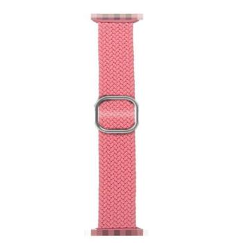 Phoner Hook Apple Watch csatos fonott szövet szíj, 49/45/44/42mm, rózsaszín kép