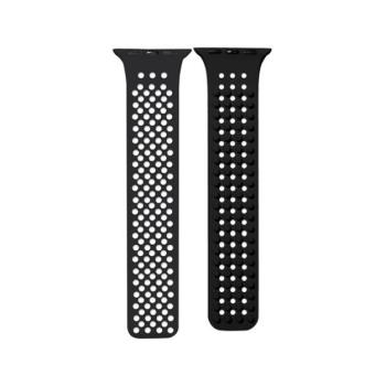 Phoner Spike Apple Watch szilikon szíj, 38/40/41mm, fekete kép