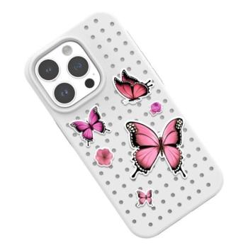 Pinit virág/pillangó tű Pinit tokhoz Pinit Case minta 1 kép