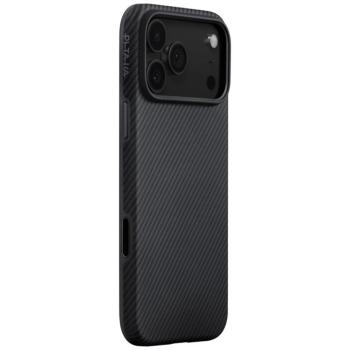 Pitaka Aramid UltraGuard Apple iPhone 17 Pro hátlap tok, MagSafe, fekete kép
