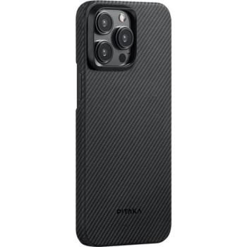 Pitaka MagEZ 4 600D, Apple iPhone 15 Pro tok, fekete/szürke kép