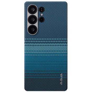 Pitaka Tactile Woven Samsung Galaxy S25 Ultra hátlap tok, Aramid, MagSafe, moonrise kép