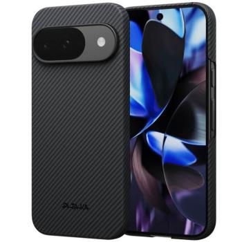 Pitaka Ultra-Slim MagSafe Google Pixel 10 hátlap tok, fekete-szürke kép