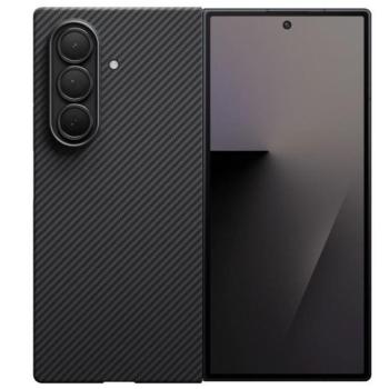 Pitaka Ultra Slim Samsung Galaxy Z Fold 7 hátlap tok, Aramid, MagSafe, black/grey kép