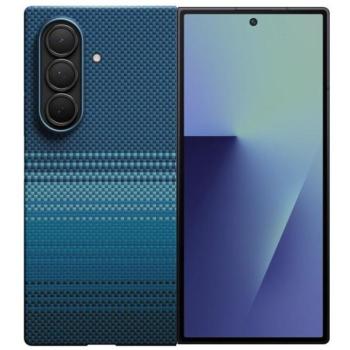 Pitaka Ultra Slim Samsung Galaxy Z Fold 7 hátlap tok, Aramid, MagSafe, moonrise kép