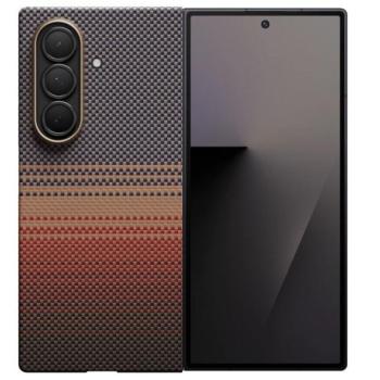 Pitaka Ultra Slim Samsung Galaxy Z Fold 7 hátlap tok, Aramid, MagSafe, sunset kép