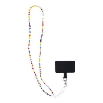PIXIE medál telefonhoz / zsinór hossza 68cm (34cm a hurokban) / nyakba akasztható - gyöngyökkel kép
