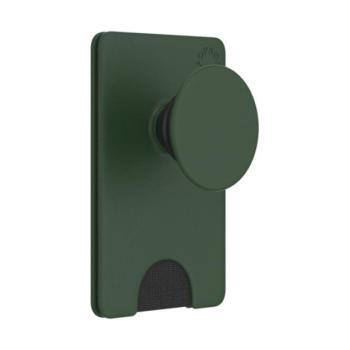 Popsockets telefontartó, PopWallet+ Moss Green kép