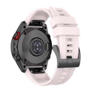 Pótszíj (egyedi méret, 20 mm, szilikon, állítható, QuickFit csatlakozás) RÓZSASZÍN Garmin Fenix 6S Pro Solar, Garmin Fenix 7S, Garmin Fenix 7S Pro Solar, Garmin Fenix 7S Solar, Garmin Epix Pr kép