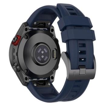 Pótszíj (egyedi méret, 20 mm, szilikon, állítható, QuickFit csatlakozás) SÖTÉTKÉK Garmin Fenix 6S Pro Solar, Garmin Fenix 7S, Garmin Fenix 7S Pro Solar, Garmin Fenix 7S Solar, Garmin Epix Pr kép