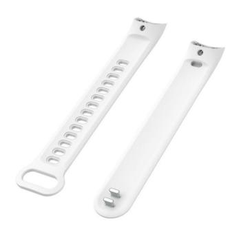 Pótszíj (egyedi méret, szilikon, állítható) FEHÉR Honor Band 3, Huawei Band 3 kép