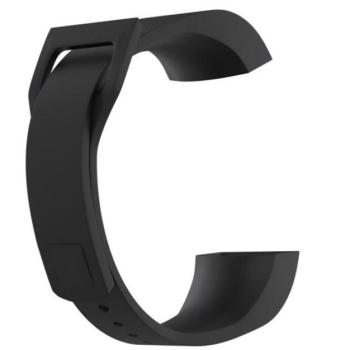 Pótszíj (egyedi méret, szilikon, állítható) FEKETE Xiaomi MI Band 4C kép