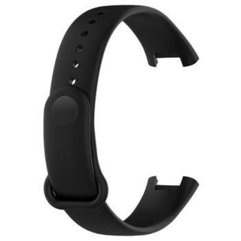 Pótszíj (egyedi méret, szilikon, állítható) FEKETE Xiaomi Redmi Smart Band Pro kép