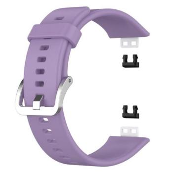Pótszíj (egyedi méret, szilikon, állítható) LILA Huawei Watch Fit kép