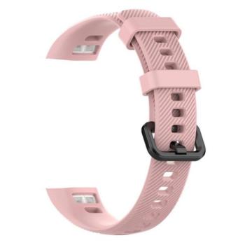 Pótszíj (egyedi méret, szilikon, állítható) RÓZSASZÍN Honor Band 4 kép
