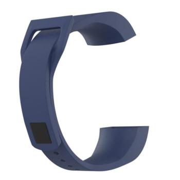 Pótszíj (egyedi méret, szilikon, állítható) SÖTÉTKÉK Xiaomi MI Band 4C kép