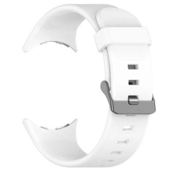 Pótszíj (egyedi méret, szilikon) FEHÉR Google Pixel Watch 3 45mm kép
