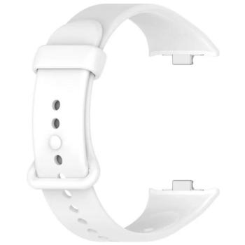 Pótszíj (egyedi méret, szilikon) FEHÉR Xiaomi Smart Band 9 Pro kép