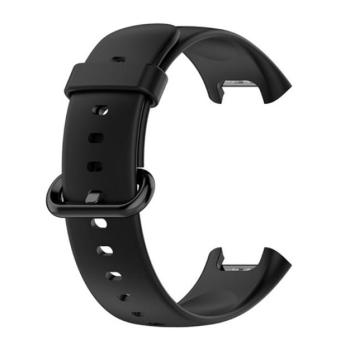 Pótszíj (egyedi méret, szilikon) FEKETE Xiaomi Redmi Watch 2, Redmi Watch 2 Lite kép
