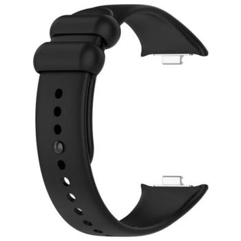 Pótszíj (egyedi méret, szilikon) FEKETE Xiaomi Smart Band 8 Pro, Redmi Watch 4 kép