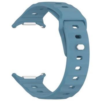 Pótszíj (egyedi méret, szilikon, légáteresztő, 3D) VILÁGOSKÉK Samsung Galaxy Watch Ultra eSIM 47mm (SM-L705) kép