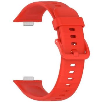 Pótszíj (egyedi méret, szilikon) PIROS Huawei Watch Fit 3 kép