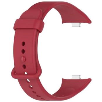 Pótszíj (egyedi méret, szilikon) PIROS Xiaomi Smart Band 9 Pro kép