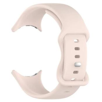 Pótszíj (egyedi méret, szilikon) RÓZSASZÍN Google Pixel Watch 3 41mm kép