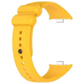 Pótszíj (egyedi méret, szilikon) SÁRGA Xiaomi Smart Band 8 Pro, Redmi Watch 4 kép